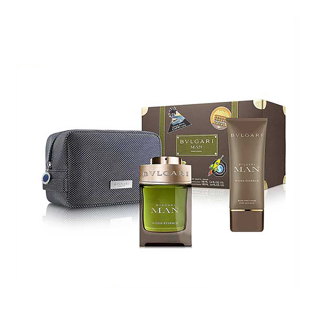 Bvlgari Man Wood Essence Gift Set