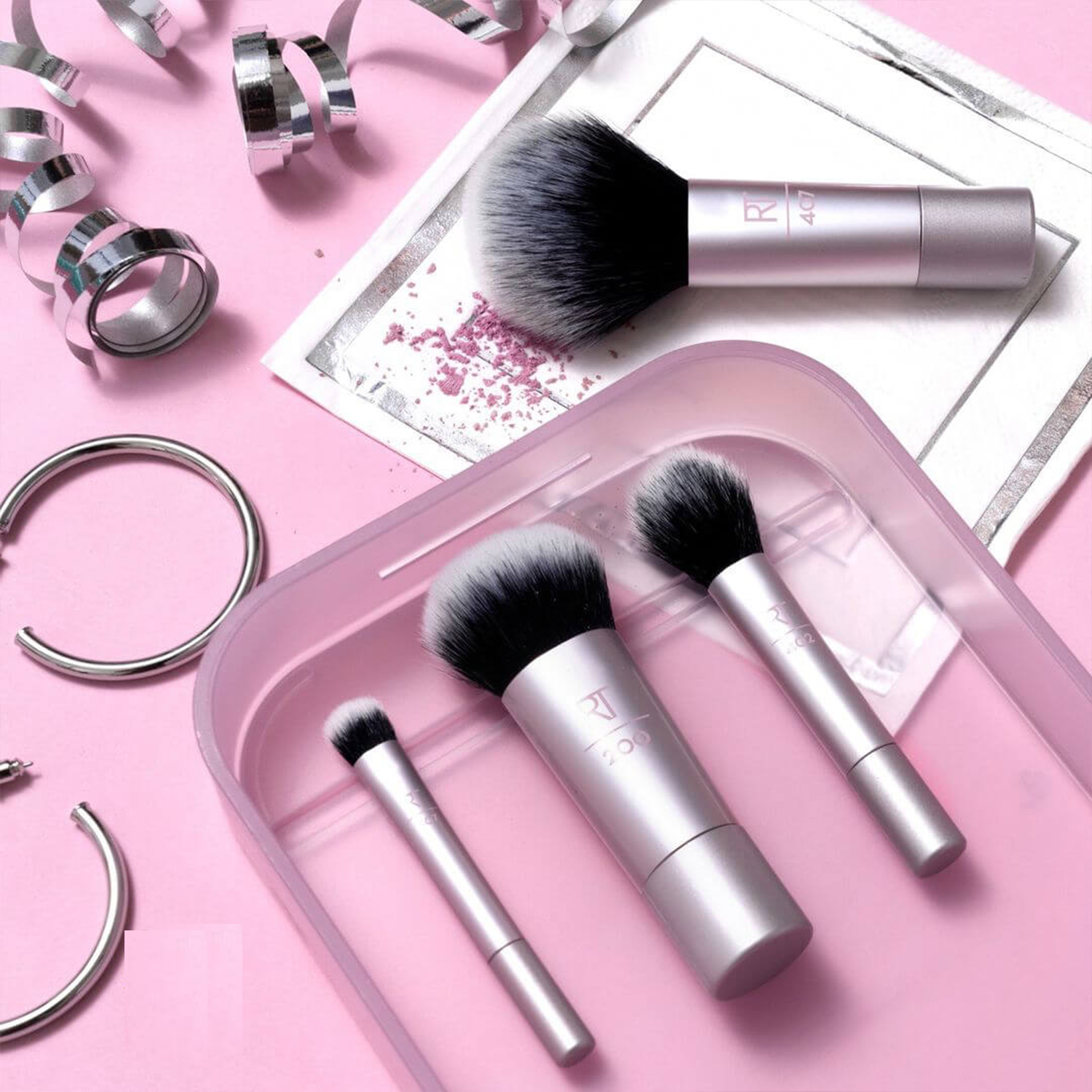 ست براش ۴ عددی مینی تولید محدود ریل تکنیک مدل ۰۴۲۰۵ Luminous Glow Mini Kit