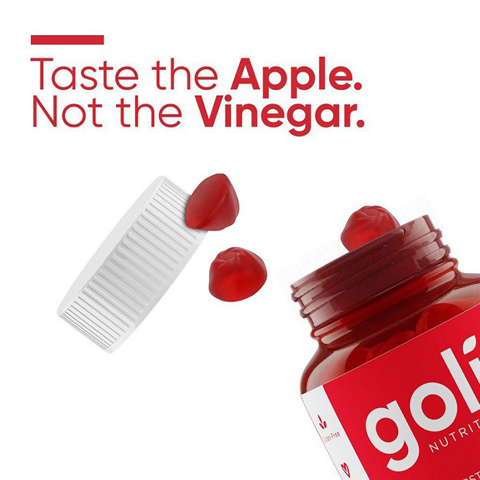 مکمل پاستیل سرکه سیب گلی نوتریشن