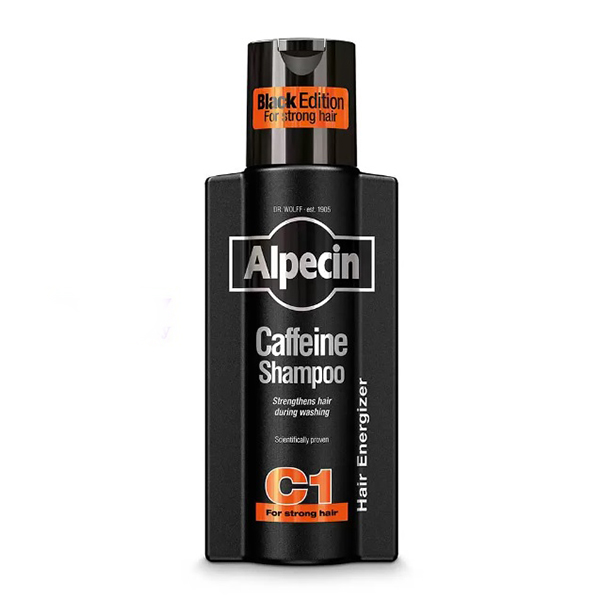 شامپو کافئین آلپسین C1 بلک ادیشن